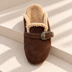 Feathered Embellished Stiletto Slipper