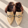 Tüylü Loafer
