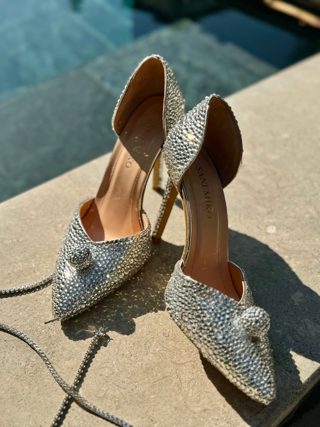 Amanda Crystal Shoes